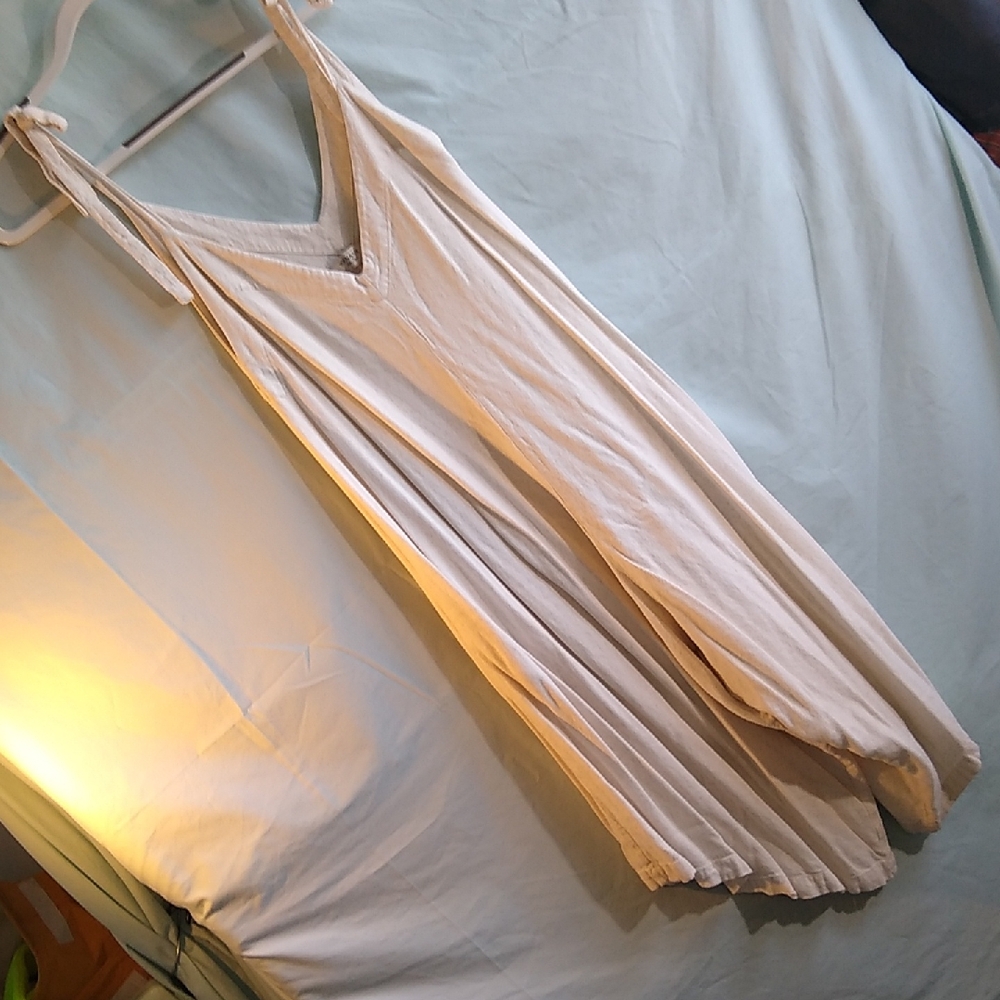 NWOT Wanama 42 Oatmeal-Cream Jumpsuit - Picture 6 of 15